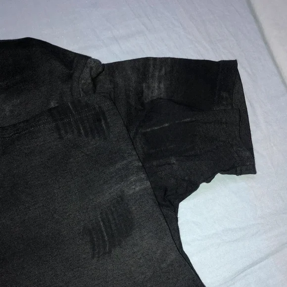 Men's black short-sleeved T-shirt - Picture 10 of 12